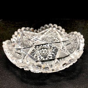 Antique ABP American Brilliant cut glass Elmira pattern